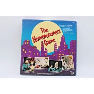 1986 THE HONEYMOONERS Board Game Unopened Pieces w/ Original Box VTG Complete